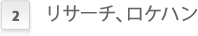 2.リサーチ、ロケハン